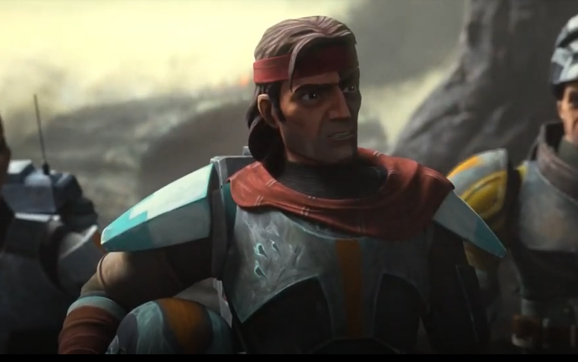 Hunter from the Bad Batch season 2 episode 5 entombed. He is unlikely to be alive for the Book of Boba Fett