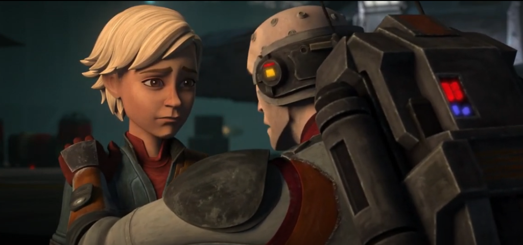 Omega parts with Echo, a brother that has been a part of her family. 